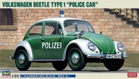20251 Автомобиль VW BEETLE TYPE 1 POLICE CAR Hasegawa 20251 Автомобиль VW BEETLE TYPE 1 POLICE CAR Hasegawa