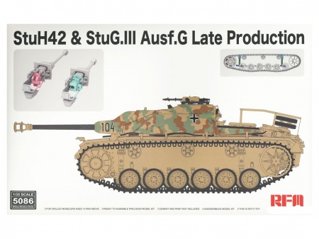 RM-5086 САУ StuH 42 & StuG.III Ausf.G Rye Field Model (RFM)