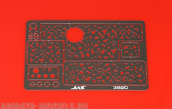 3820J Трафарет Камуфляж для немецкой БТТ, 2 МВ, 1/35 3820J Трафарет Камуфляж для немецкой БТТ, 2 МВ, 1/35