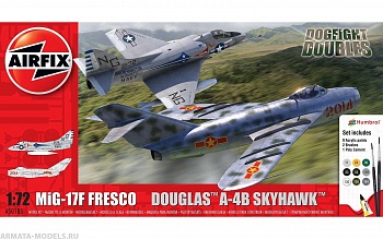 A50185 Подарочный набор Mig 17F Fresco Douglas A-4B Skyhawk Dogfight Double