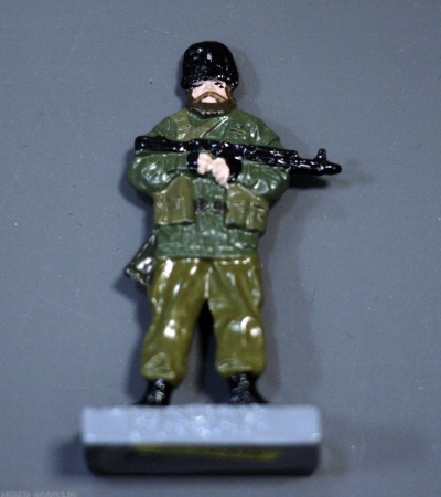 21-016 окрашеная фигура Казак Солдатики "Ура"