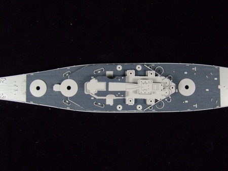 AW20029 Деревянная палуба для USS Alabama (BB-60)