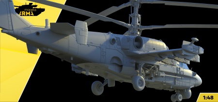 AM48337 Российский ударный вертолет Ка-52М «Супер Аллигатор» Arma Models