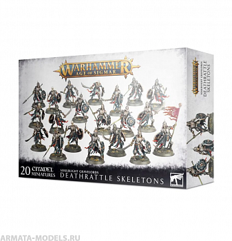 91-42GW Набор Бездушные Повелители Могил. Гремящие Скелеты (Deathrattle Skeletons)