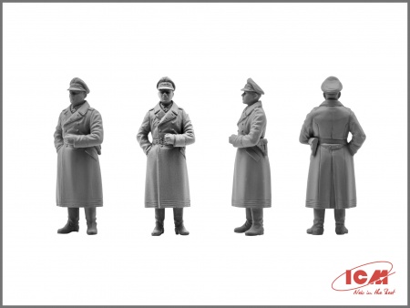 Набор фигурок 48082 Фигуры Пилоты и техники ВВС Германии (1939-1945) ICM Набор фигурок 48082 Фигуры Пилоты и техники ВВС Германии (1939-1945) ICM