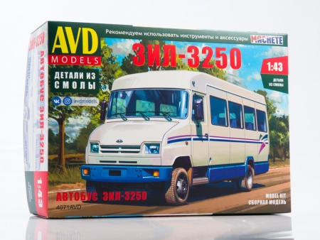4071AVD Сборная модель Автобус ЗИЛ-3250 AVD Models
