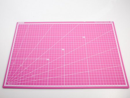 100123RK Коврик для резки Женский розовый А3, 3 слоя