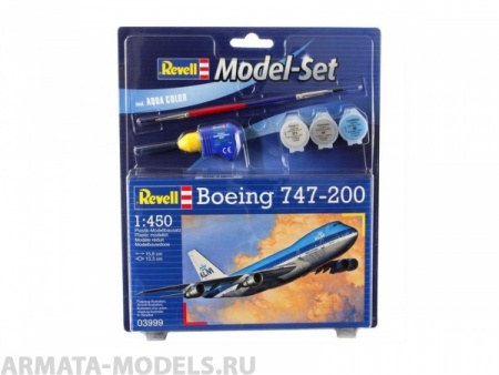 63999 Набор Самолет Боинг 747-200 Revell