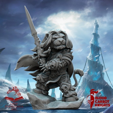 BCK-FC-015 Артас | Коллекционная миниатюра 70 мм Blood Carrot Knights