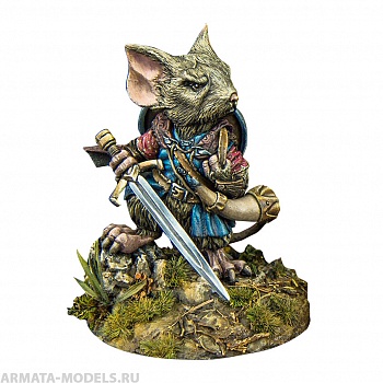 СM-M02 Декоративная фигурка из смолы ;Боромышь (Boromouse)