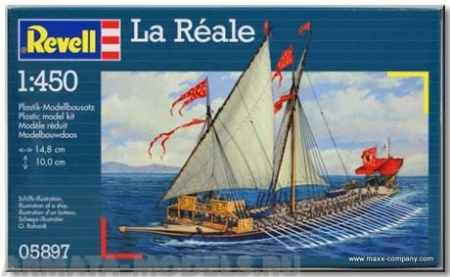 05897 Галера Ла Реаль, французская Revell