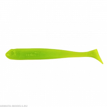 Виброхвост Jumbo 4,95"/12.5 см Lime 5шт. (HS-7-008) Helios