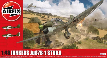 A07114 Самолет Junkers Ju87 B-1 Airfix A07114 Самолет Junkers Ju87 B-1 Airfix