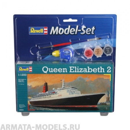 65806 Набор Корабль Queen Elizabeth 2 Revell
