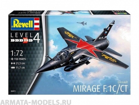 04971RE Лёгкий многоцелевой истребитель Дассо «Мираж»  F.1C Revell 04971RE Лёгкий многоцелевой истребитель Дассо «Мираж»  F.1C Revell