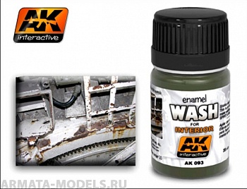 AK093 Смывка для интерьера WASH FOR INTERIORS AK093 Смывка для интерьера WASH FOR INTERIORS