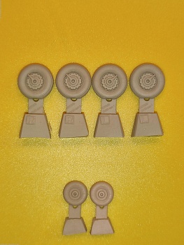 AM7249 Колеса под нагрузкой Су-24М (поздние диски)