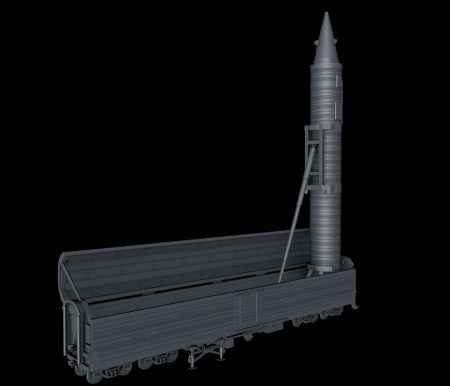 AM87001 Вагон БЖРК Молодец, 1/87 Arma Models