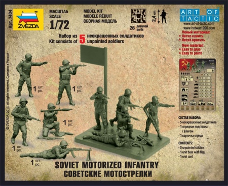 7404 Советские мотострелки Звезда