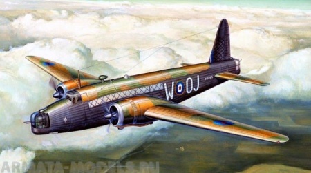 01626 Самолет  Веллингтон Мк.1С  Trumpeter
