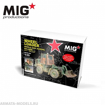MP35-266 Сборная модель из пластика WHEEL LOADER Middle East, Europe, Balkans. MILITAR