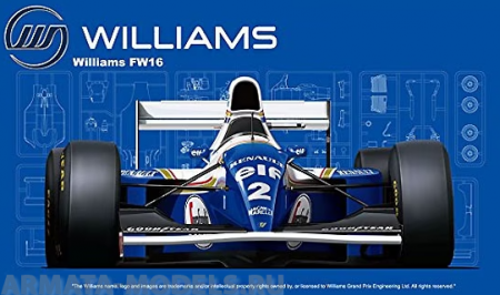 FU09212 Williams FW16 Renault Fujimi