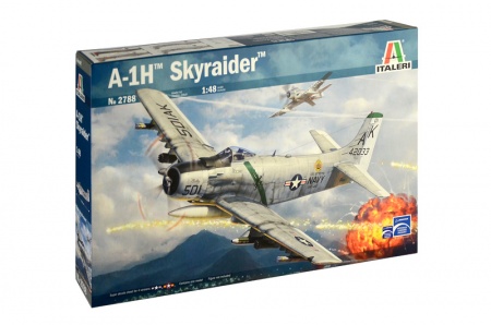 2788ИТ Самолет SKYRAIDER A-1H Italeri