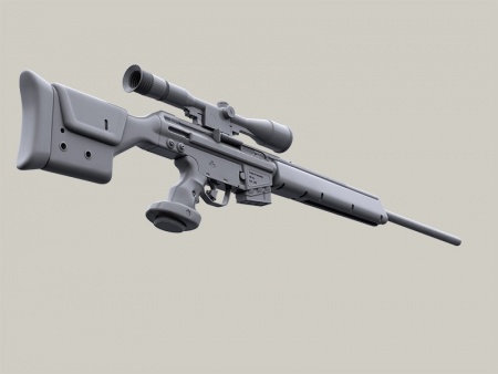 LRE35298 Набор снайперских винтовок Хеклер Кох PSG1