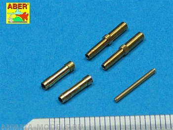 ABR-A32-010  Дополнения для  Set of 2 barrels for German aircraft 30mm machine cannons MK 108 with blast tube для  1/32 ABR-A32-010  Дополнения для  Set of 2 barrels for German aircraft 30mm machine cannons MK 108 with blast tube для  1/32
