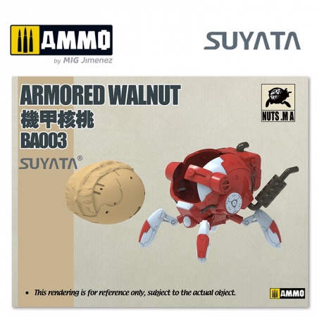 BA003 Сборная модель Mobile Armor - Armored Walnut Suyata
