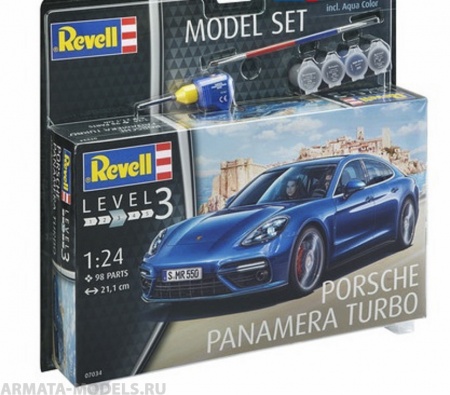67034 Набор Porsche Panamera 2 Revell