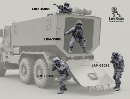 LRM35083 Современный солдат Российской Армии - стрелок - 28 Live Resin