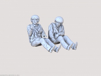 smk48049 Сидячие пилоты для Ка-52 ( Не для свободной продажи )