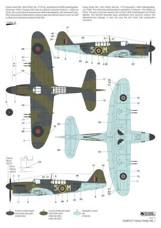 SH48127 Fairey Firefly Mk.I «Home Fleet» Special Hobby