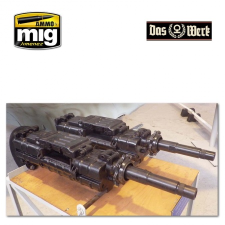 DW35004 Сборная модель 3cm Flakvierling 103/38 Das Werk