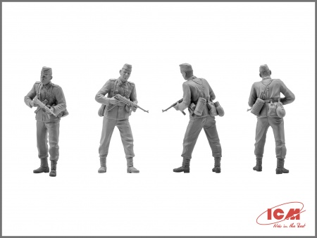 Набор фигурок 35634 Фигуры Германский танковый десант (1942-1945) ICM Набор фигурок 35634 Фигуры Германский танковый десант (1942-1945) ICM