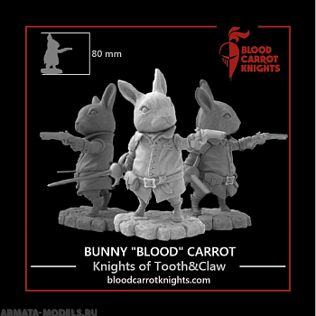 BCK-CM-003 Банни Блад Кэррот | Коллекционная миниатюра 70 мм