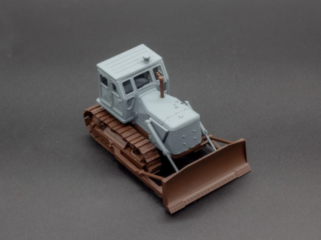 RIM72007 Бульдозер Т-100МЗГП Red Iron