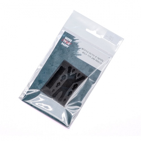 T105MWP Молд Волчьи шкуры и черепа, размер S