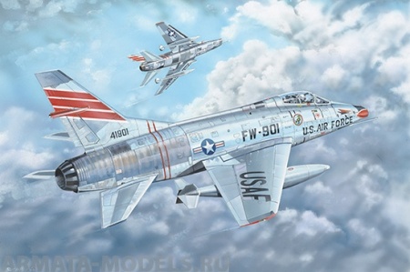 03221P Истребитель F-100C Super Sabre Trumpeter