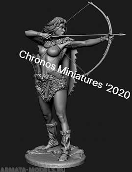 CHM-54223(М). Миры Фэнтези: Венера палеолита. 54 мм. Материал - белый металл.