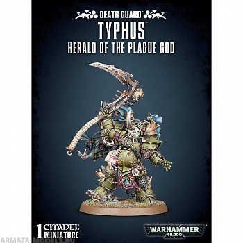 43-53 Набор Гвардия Смерти. Тифус, Провозвестник Чумного Бога (Death Guard. Typhus Herald of the Plague God) (2021) 43-53 Набор Гвардия Смерти. Тифус, Провозвестник Чумного Бога (Death Guard. Typhus Herald of the Plague God) (2021)