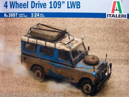 3697ИТ Land Rover Safari 4 Wheel Drive 109 LWB Italeri