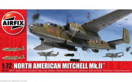 A06018 Самолет North American Mitchell Mk.II Airfix A06018 Самолет North American Mitchell Mk.II Airfix