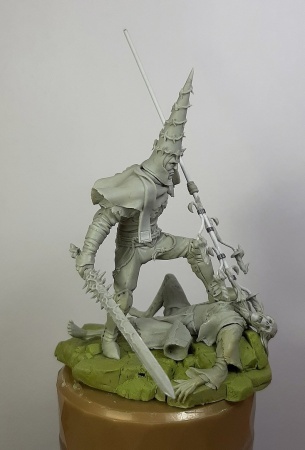 BCK-FC-006 Кающийся | Коллекционная миниатюра 75 мм Blood Carrot Knights