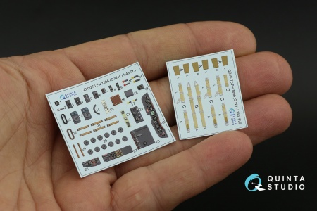 QD48275 3D Декаль интерьера кабины Fw 189A (GWH)