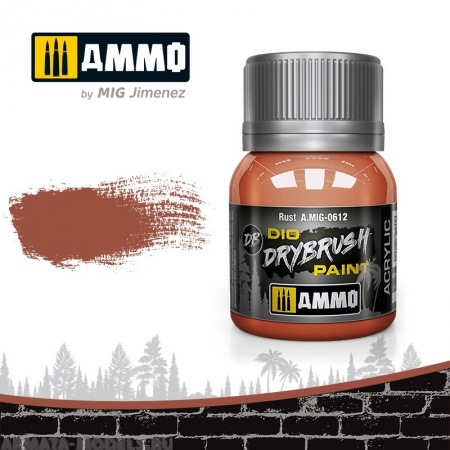 AMIG0612 Ammo Mig Краска акриловая DRYBRUSH  Rust