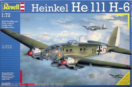 04377 Самолет Heinkel He 111 H-6 Revell