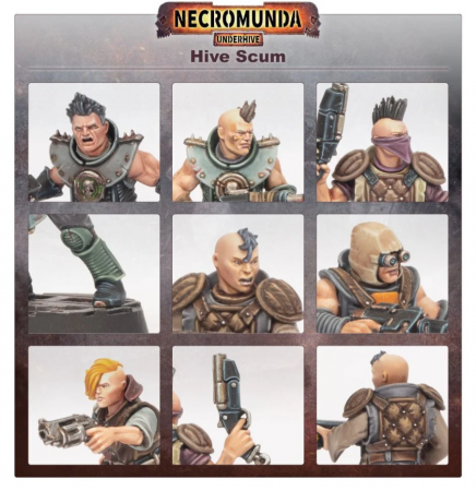 300-81GW Набор Некромунда. Отбросы Улья (Necromunda: Hive Scum)