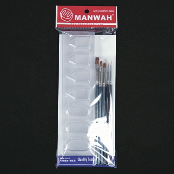 MW-3011 Набор кистей с палитрой